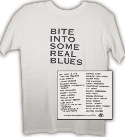 Bite Into Some Real Blues Tee