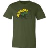 Alligator Full Color Classic Tee - OLIVE Alligator Full Color Classic Tee - OLIVE